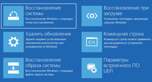 Среда восстановления Windows (Windows RE) среда восстановления windows