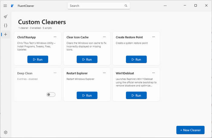 custom cleaners