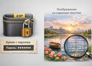 Стеганография: скрытый текст в картинке, аудио или тексте использование стеганографии