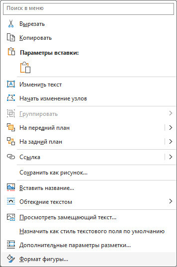формат фигуры